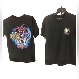 Yu-Gi-Oh graphic print black t-shirt‎ size medium brand new